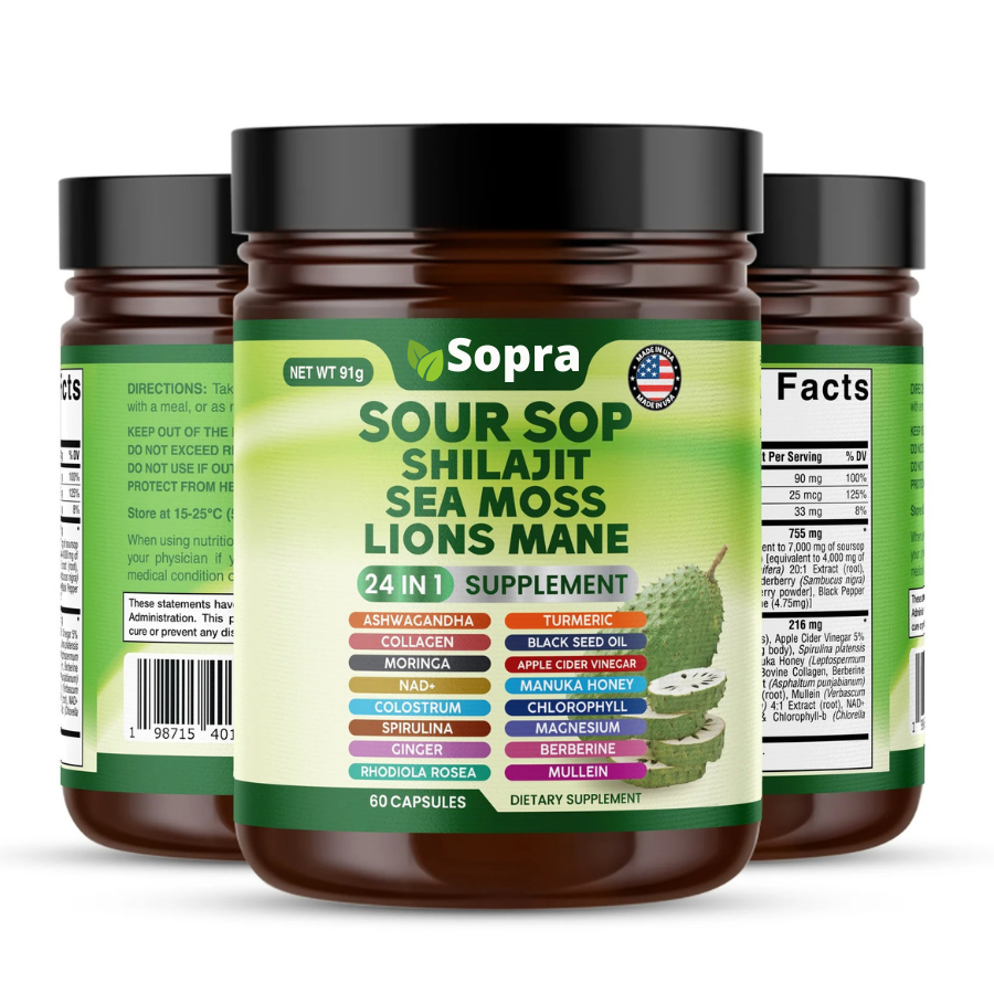 Sopra soursop 24 in 1 caps