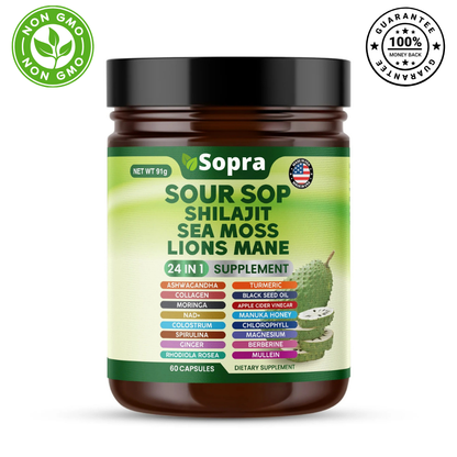 Sopra soursop 24 in 1 caps